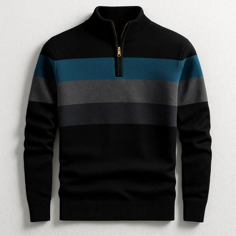Elston Heritage Sweter z Kapturem na Zamek