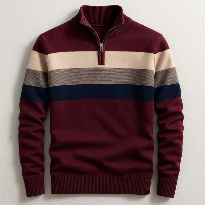 Elston Heritage Sweter z Kapturem na Zamek