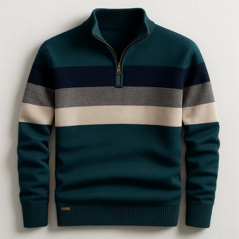 Elston Heritage Sweter z Kapturem na Zamek