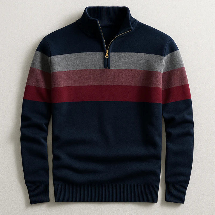 Elston Heritage Sweter z Kapturem na Zamek