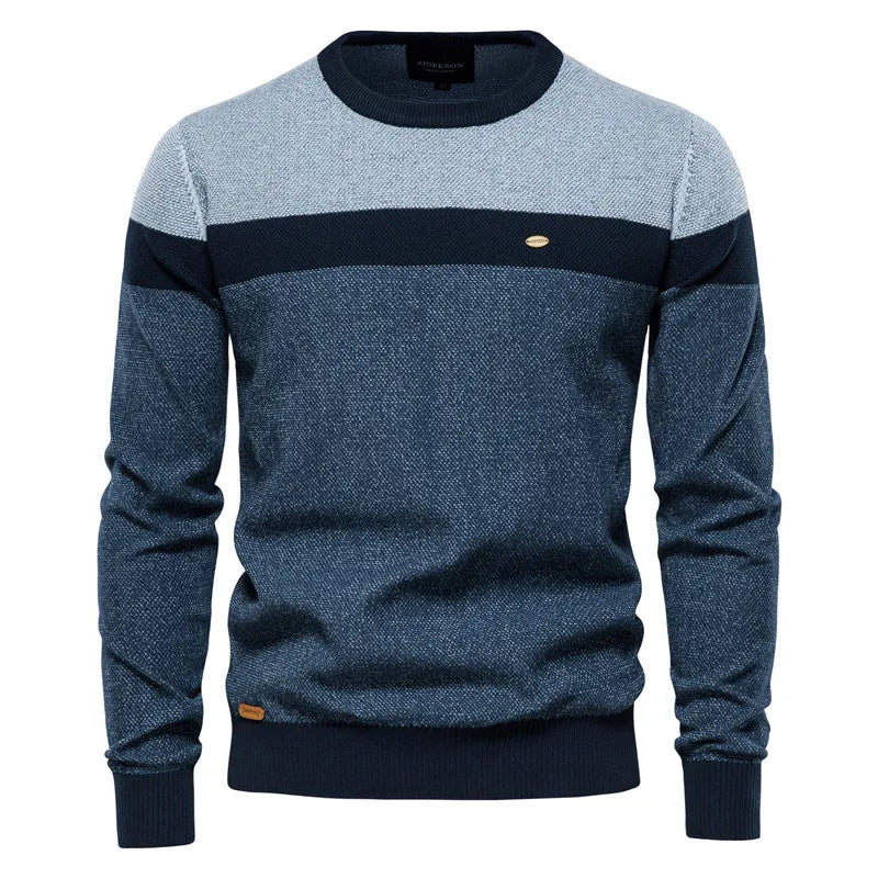 Norwin™ Męski Sweter z Okrągłym Dekoltem