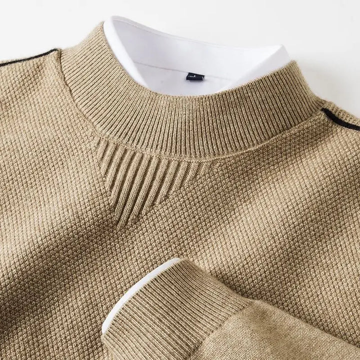 Sweter Harriden z żakardu