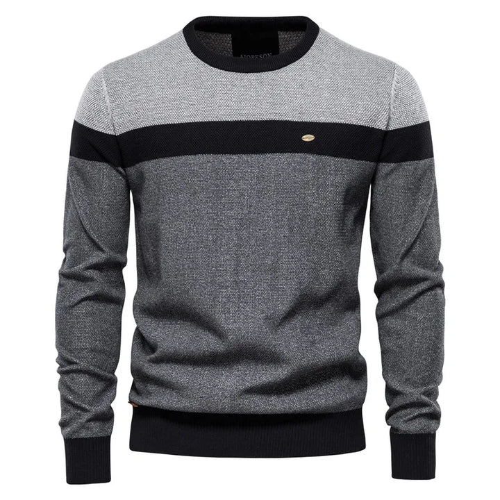 Norwin™ Męski Sweter z Okrągłym Dekoltem