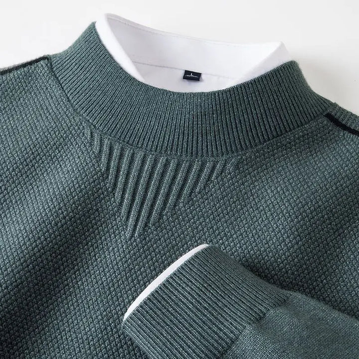 Sweter Harriden z żakardu